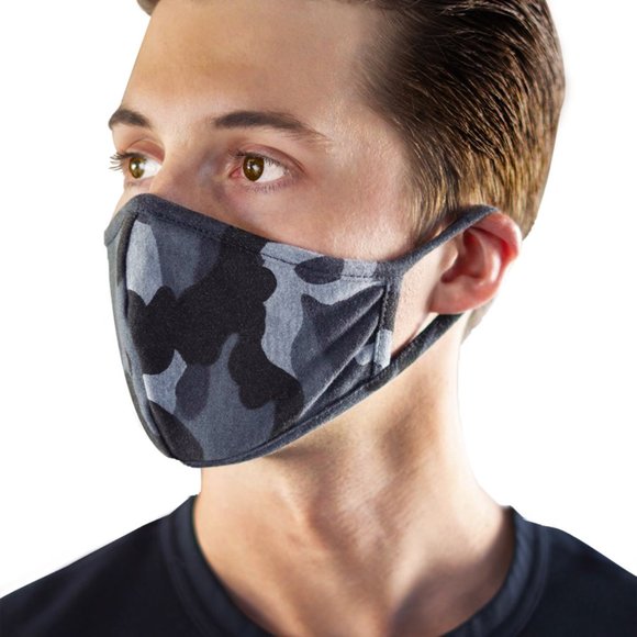 NEW Gray Camo Mini-Me Face Mask Bundle - Picture 5 of 9